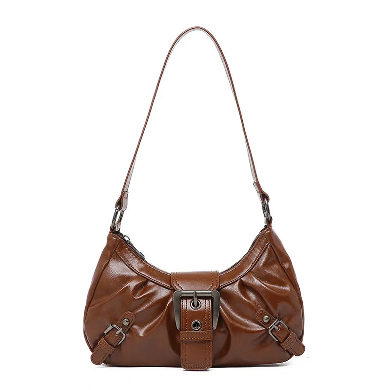 Y2K Pleated Hobo